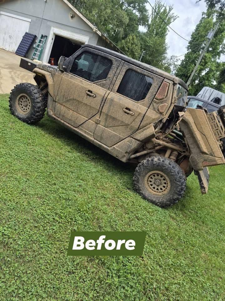 Before and after - before
