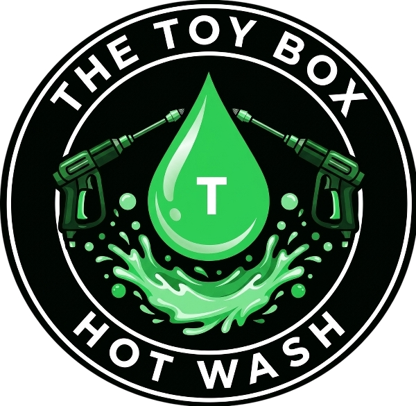 The Toy Box Hot Wash logo