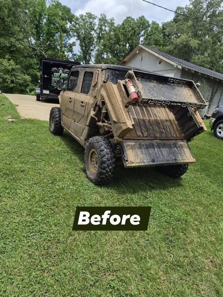 Before and after - before