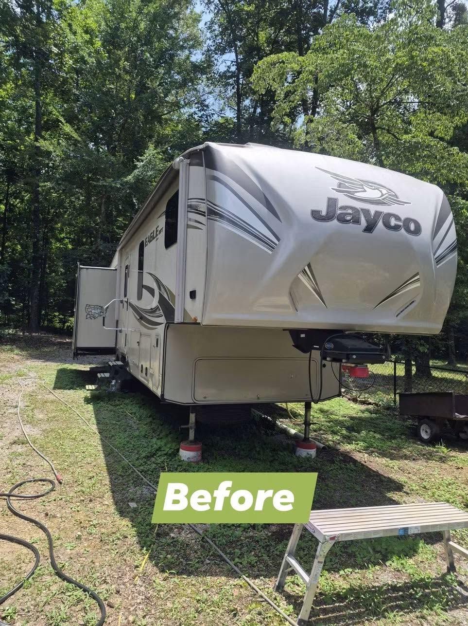 Before and after - before