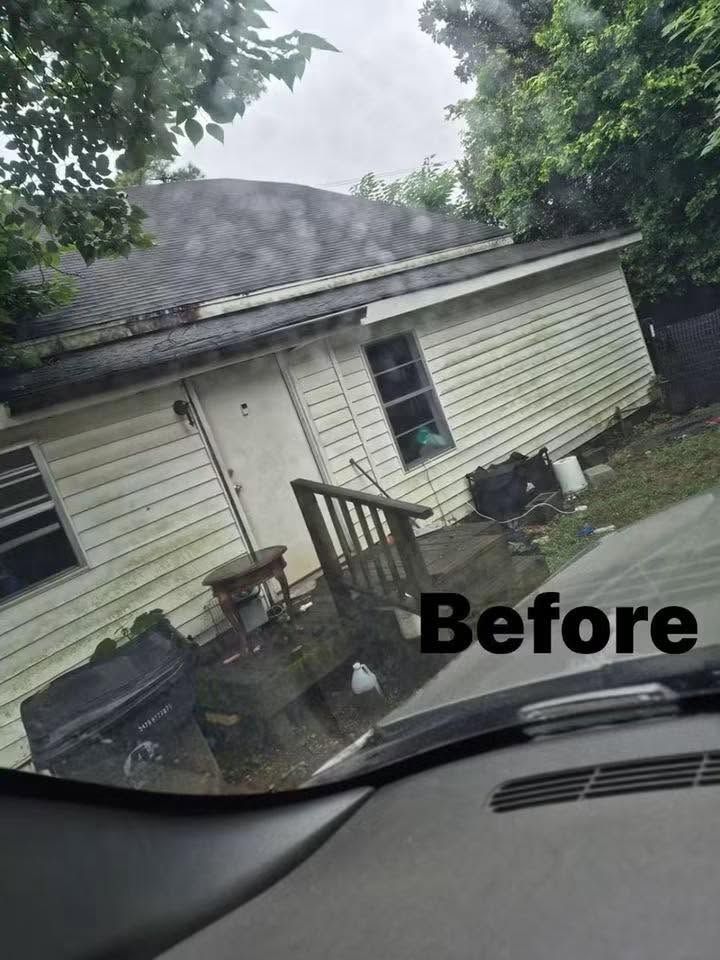 Before and after - before